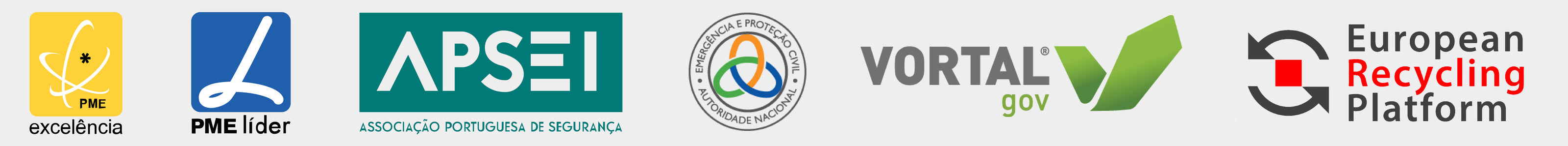 PME Excelência + Líder PME + APSEI + ANEPC + VortalGov + European Recycling