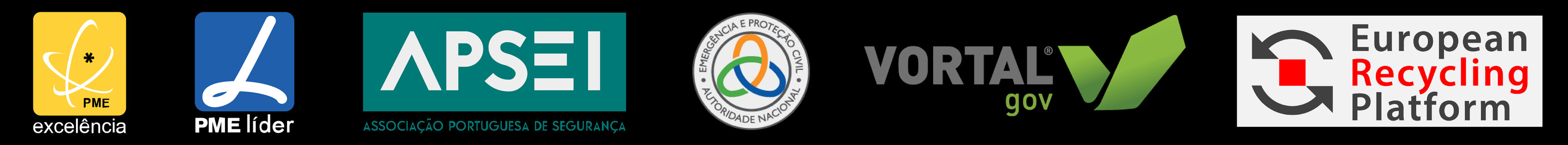 PME Excelência + Líder PME + APSEI + ANEPC + VortalGov + European Recycling